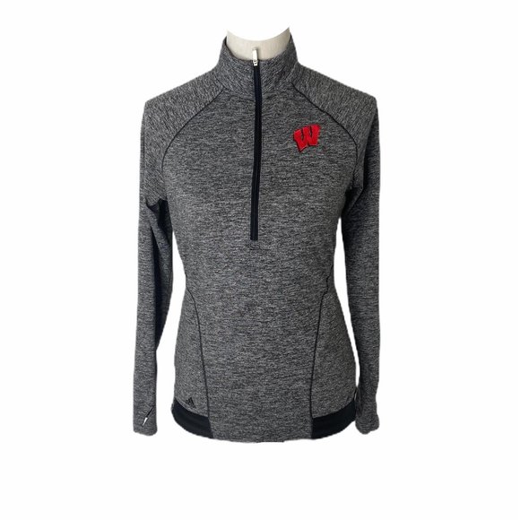 adidas Tops - ~Women’s small Adidas Wisconsin badgers shirt